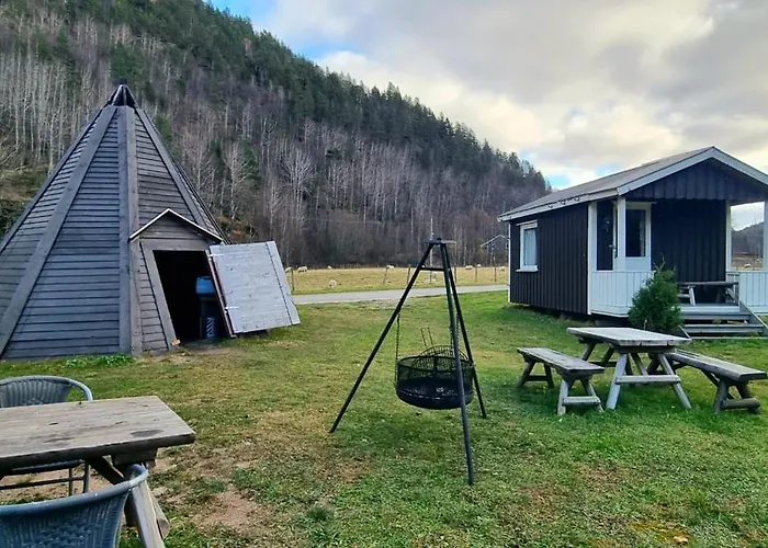 Hébergement de vacances Gardshytte Med Lavvu, Hund Tillatt, Sauna