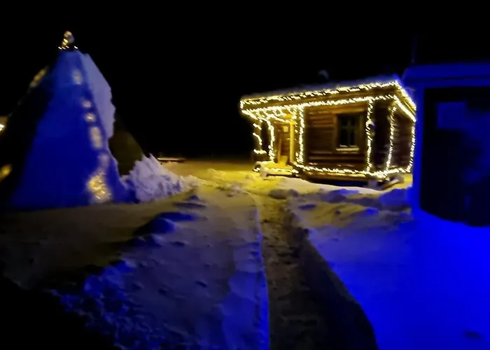 Hébergement de vacances Gardshytte Med Lavvu, Hund Tillatt, Sauna *